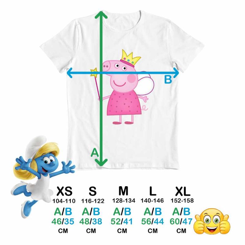 Fashion, accesorii si bijuterii - Copii - Imbracaminte copii - Tricouri copii - Tricou Copii Baieti Purcelusa Peppa Pig Zana Maseluta CoolTrend, alb, marime XS Copii - Infinity.ro