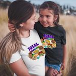 Fashion, accesorii si bijuterii - Copii - Imbracaminte copii - Tricouri copii - Tricou Copii Fete Gradinita Dramei Totale Copilarie Dramarama CoolTrend, alb, marime XS Copii - Infinity.ro