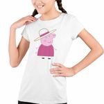 Fashion, accesorii si bijuterii - Copii - Imbracaminte copii - Tricouri copii - Tricou Copii Fete Bunica Purcelusa Peppa Pig CoolTrend, alb, marime S Copii - Infinity.ro