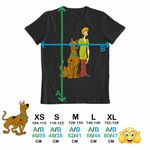 Fashion, accesorii si bijuterii - Copii - Imbracaminte copii - Tricouri copii - Tricou Copii Baieti Scooby Doo Shaggy Dog German, negru, marime M Copii - Infinity.ro