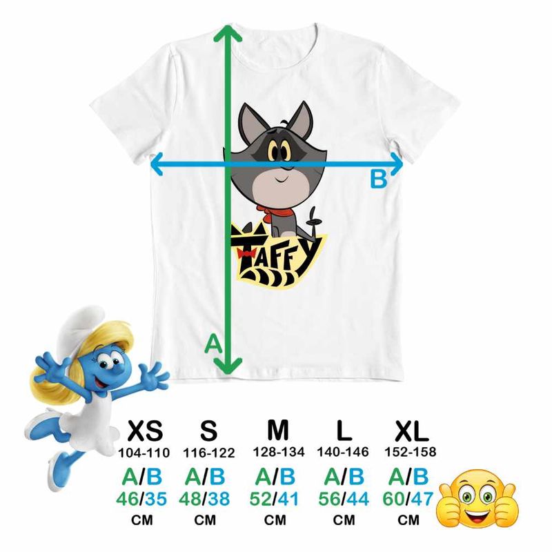 Fashion, accesorii si bijuterii - Copii - Imbracaminte copii - Tricouri copii - Tricou Copii Baieti Taffy Raton CoolTrend, alb, marime S Copii - Infinity.ro