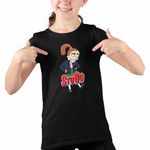 Fashion, accesorii si bijuterii - Copii - Imbracaminte copii - Tricouri copii - Tricou Copii Fete StuGo Merian Biolog Student CoolTrend, negru, marime S Copii - Infinity.ro
