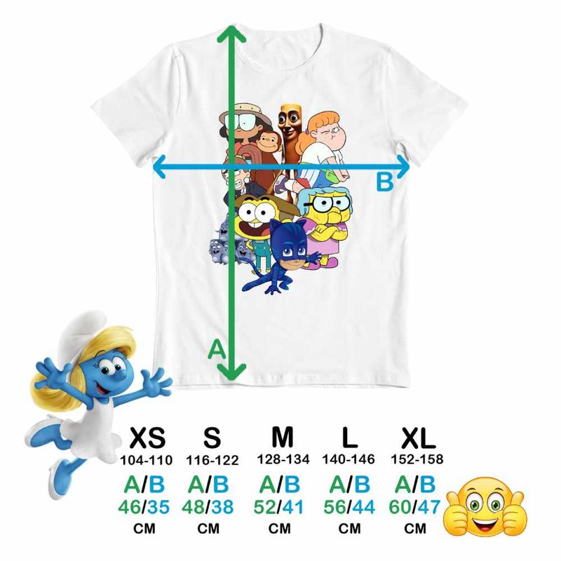 Fashion, accesorii si bijuterii - Copii - Imbracaminte copii - Tricouri copii - Tricou Copii Baieti StuGo Tung Sahur Lemingi Bunica Green Maimuta George Eroi Pijama CoolTrend, alb, marime M Copii - Infinity.ro