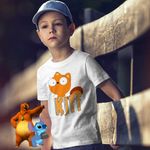 Fashion, accesorii si bijuterii - Copii - Imbracaminte copii - Tricouri copii - Tricou Copii Baieti Kiff Chatterley Desene CoolTrend, alb, marime XS Copii - Infinity.ro