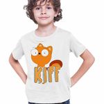 Fashion, accesorii si bijuterii - Copii - Imbracaminte copii - Tricouri copii - Tricou Copii Baieti Kiff Chatterley Desene CoolTrend, alb, marime XS Copii - Infinity.ro
