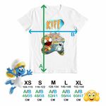 Fashion, accesorii si bijuterii - Copii - Imbracaminte copii - Tricouri copii - Tricou Copii Baieti Kiff Desene Animate CoolTrend, alb, marime M Copii - Infinity.ro