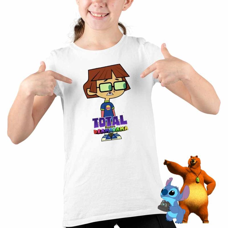 Fashion, accesorii si bijuterii - Copii - Imbracaminte copii - Tricouri copii - Tricou Copii Fete Gradinita Dramei Totale Harold Dramarama CoolTrend, alb, marime L Copii - Infinity.ro