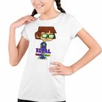 Fashion, accesorii si bijuterii - Copii - Imbracaminte copii - Tricouri copii - Tricou Copii Fete Gradinita Dramei Totale Harold Dramarama CoolTrend, alb, marime L Copii - Infinity.ro