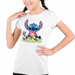 Fashion, accesorii si bijuterii - Copii - Imbracaminte copii - Tricouri copii - Tricou Copii Fete Daffy Duck Stitch Bugs Bunny Tweety Desene Vechi, alb, marime XS Copii - Infinity.ro