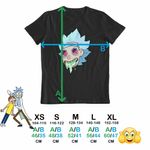 Fashion, accesorii si bijuterii - Copii - Imbracaminte copii - Tricouri copii - Tricou Copii Baieti Rick and Morty Legend, negru, marime M Copii - Infinity.ro