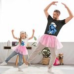 Fashion, accesorii si bijuterii - Copii - Imbracaminte copii - Tricouri copii - Tricou Copii Fete Strumfita Printesa Elf CoolTrend, negru, marime L Copii - Infinity.ro