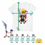 Fashion, accesorii si bijuterii - Copii - Imbracaminte copii - Tricouri copii - Tricou Copii Baieti Speedy Gonzales Capucino Asasino Bugs Bunny Betty Boop, alb, marime S Copii - Infinity.ro