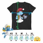 Fashion, accesorii si bijuterii - Copii - Imbracaminte copii - Tricouri copii - Tricou Copii Baieti Strumf Padurarul CoolTrend, negru, marime L Copii - Infinity.ro