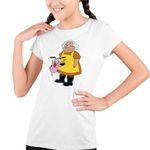Fashion, accesorii si bijuterii - Copii - Imbracaminte copii - Tricouri copii - Tricou Copii Fete Curaj Cainele Fricos Bunica Beagle Catel, alb, marime XL Copii - Infinity.ro