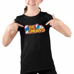 Fashion, accesorii si bijuterii - Copii - Imbracaminte copii - Tricouri copii - Tricou Copii Fete Satul Strumfilor CoolTrend, negru, marime S Copii - Infinity.ro