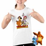 Fashion, accesorii si bijuterii - Copii - Imbracaminte copii - Tricouri copii - Tricou Copii Fete Bunnicula Draculas Vampirul Iepuras All Gang CoolTrend, alb, marime S Copii - Infinity.ro