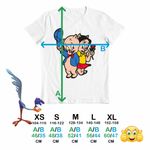 Fashion, accesorii si bijuterii - Copii - Imbracaminte copii - Tricouri copii - Tricou Copii Fete Porky Petunia Looney Tunes, alb, marime M Copii - Infinity.ro