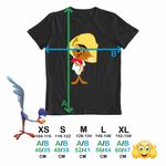 Fashion, accesorii si bijuterii - Copii - Imbracaminte copii - Tricouri copii - Tricou Copii Fete Speedy Gonzales Looney Tunes, negru, marime M Copii - Infinity.ro