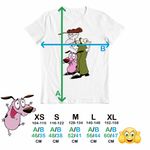Fashion, accesorii si bijuterii - Copii - Imbracaminte copii - Tricouri copii - Tricou Copii Baieti Curaj Cainele Fricos Bunicu Beagle, alb, marime S Copii - Infinity.ro