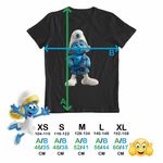 Fashion, accesorii si bijuterii - Copii - Imbracaminte copii - Tricouri copii - Tricou Copii Baieti Strumfii Scotianul Roscatul CoolTrend, negru, marime S Copii - Infinity.ro