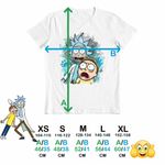 Fashion, accesorii si bijuterii - Copii - Imbracaminte copii - Tricouri copii - Tricou Copii Baieti Rick and Morty Cercetator Nepot Asistent, alb, marime L Copii - Infinity.ro