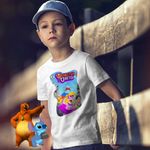 Fashion, accesorii si bijuterii - Copii - Imbracaminte copii - Tricouri copii - Tricou Copii Baieti Hamster Gretel Actiune Animatie CoolTrend, alb, marime M Copii - Infinity.ro