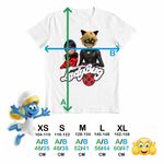 Fashion, accesorii si bijuterii - Copii - Imbracaminte copii - Tricouri copii - Tricou Copii Fete Miraculos Buburuza Motanul Noir CoolTrend, alb, marime XL Copii - Infinity.ro