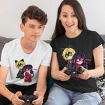 Fashion, accesorii si bijuterii - Copii - Imbracaminte copii - Tricouri copii - Tricou Copii Baieti Miraculos Animatie Buburuza Adrien Noir CoolTrend, negru, marime XS Copii - Infinity.ro