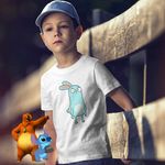 Fashion, accesorii si bijuterii - Copii - Imbracaminte copii - Tricouri copii - Tricou Copii Baieti Barry Buns Kiff Desen Animat CoolTrend, alb, marime XL Copii - Infinity.ro
