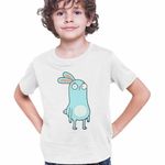 Fashion, accesorii si bijuterii - Copii - Imbracaminte copii - Tricouri copii - Tricou Copii Baieti Barry Buns Kiff Desen Animat CoolTrend, alb, marime XL Copii - Infinity.ro