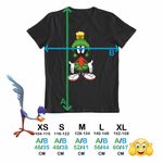 Fashion, accesorii si bijuterii - Copii - Imbracaminte copii - Tricouri copii - Tricou Copii Baieti Marvin Martianul, negru, marime S Copii - Infinity.ro