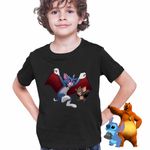 Fashion, accesorii si bijuterii - Copii - Imbracaminte copii - Tricouri copii - Tricou Copii Baieti Tom si Jerry Dracula Vampiri Halloween Horror CoolTrend, negru, marime S Copii - Infinity.ro