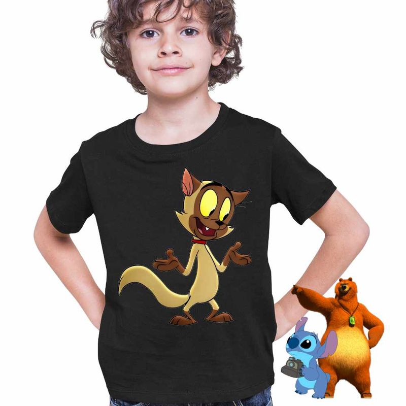 Fashion, accesorii si bijuterii - Copii - Imbracaminte copii - Tricouri copii - Tricou Copii Baieti Chester Draculas Vampirul Iepuras CoolTrend, negru, marime M Copii - Infinity.ro