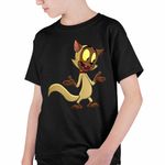 Fashion, accesorii si bijuterii - Copii - Imbracaminte copii - Tricouri copii - Tricou Copii Baieti Chester Draculas Vampirul Iepuras CoolTrend, negru, marime M Copii - Infinity.ro