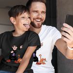 Fashion, accesorii si bijuterii - Copii - Imbracaminte copii - Tricouri copii - Tricou Copii Baieti Gargamel Azrael Strumfii Vrajitor CoolTrend, alb, marime L Copii - Infinity.ro