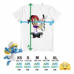 Fashion, accesorii si bijuterii - Copii - Imbracaminte copii - Tricouri copii - Tricou Copii Fete Mina Draculas Vampirul Iepuras CoolTrend, alb, marime XS Copii - Infinity.ro