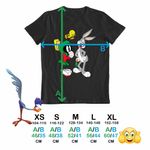 Fashion, accesorii si bijuterii - Copii - Imbracaminte copii - Tricouri copii - Tricou Copii Baieti Marvin Bugs Bunny Tweety Warner Bros, negru, marime M Copii - Infinity.ro