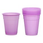 Ingrijire personala si Cosmetice - Dezinfectante - Manusi unica folosinta - Set 20 Pahare de Plastic Lila, 300 ml, de Unica Folosinta - Infinity.ro