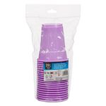 Ingrijire personala si Cosmetice - Dezinfectante - Manusi unica folosinta - Set 20 Pahare de Plastic Lila, 300 ml, de Unica Folosinta - Infinity.ro