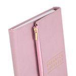 Carti si Birotica - Papetarie - Agende si calendare - Agende si carnete - Agenda A5 cu Husa cu Fermoar, 96 File, Roz - Infinity.ro
