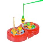Jucarii, Copii si Bebe - Jucarii si jocuri - Jocuri si puzzle - Jocuri de societate - Joc de Pescuit pentru Copii, 12 Piese, Plastic, Rosu - Infinity.ro