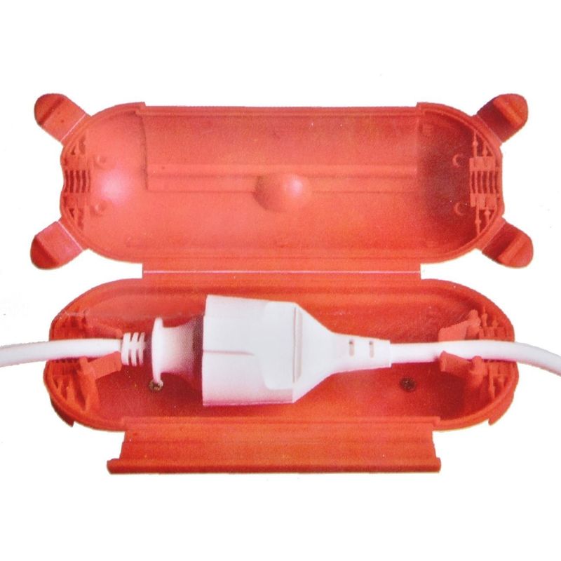 Casa si Gradina - Electrice - Distributie electrica si comanda - Intrerupatoare - Cutie de Protectie Prelungitor din Plastic 21x8cm - Infinity.ro