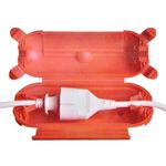 Casa si Gradina - Electrice - Distributie electrica si comanda - Intrerupatoare - Cutie de Protectie Prelungitor din Plastic 21x8cm - Infinity.ro