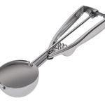 Casa si Gradina - Bucatarie si vesela - Ustensile bucatarie - Polonice, linguri si clesti de bucatarie - Lingura Metalica pentru Inghetata cu Mecanism 21cm - Infinity.ro