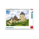 Jucarii, Copii si Bebe - Jucarii si jocuri - Jocuri si puzzle - Puzzle - Puzzle 500 Piese DINO TOYS Castelul Karlstejn Cehia, Peisaj Istoric, Format Orizontal 47 x 33 cm, Fabricat in Cehia - Infinity.ro