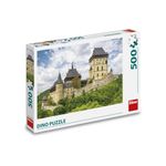 Jucarii, Copii si Bebe - Jucarii si jocuri - Jocuri si puzzle - Puzzle - Puzzle 500 Piese DINO TOYS Castelul Karlstejn Cehia, Peisaj Istoric, Format Orizontal 47 x 33 cm, Fabricat in Cehia - Infinity.ro