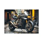 Jucarii, Copii si Bebe - Jucarii si jocuri - Jocuri si puzzle - Puzzle - Puzzle 500 Piese DINO TOYS Motocicleta Cafe Racer, Finisaj Metalic, Format Orizontal 47 x 33 cm, Fabricat in Cehia - Infinity.ro