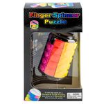 Jucarii, Copii si Bebe - Jucarii si jocuri - Jocuri si puzzle - Puzzle - Joc Puzzle Rotativ Cilindru 3D tip Rubik, 5 Randuri si 8 Coloane, Functie Giroscop Antistres, Portabil - Infinity.ro
