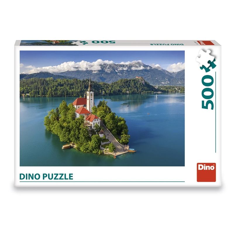 Jucarii, Copii si Bebe - Jucarii si jocuri - Jocuri si puzzle - Puzzle - Puzzle 500 Piese DINO TOYS Lacul Bled Slovenia, Peisaj Natura - Infinity.ro