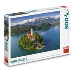 Jucarii, Copii si Bebe - Jucarii si jocuri - Jocuri si puzzle - Puzzle - Puzzle 500 Piese DINO TOYS Lacul Bled Slovenia, Peisaj Natura - Infinity.ro